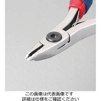 エスコ 150mm 精密用ニッパー(レーザーフラッシュ/ESD/3.2mm) EA535TJ-1 1丁(1本)（直送品）