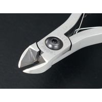 エスコ 140mm 精密用ニッパー(セミフラッシュ/ESD) EA535TF-1 1丁(1本)（直送品）