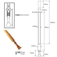 エスコ 1270ー2030mm インパクトビードブレーカー(スライドハンマー) EA519C-2 1本（直送品）