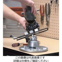 エスコ 45mm/0ー228mm エキストラワイドオープニング/バイスヘッド EA525ML-7 1個（直送品）