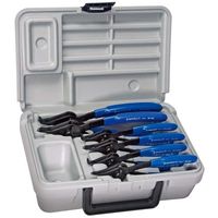 エスコ 6本組 スナップリングプライヤー(内外兼用) EA590MC-60 1組（直送品）