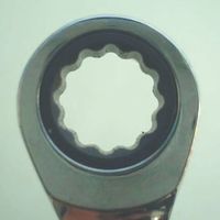 エスコ 4本組 両口ギヤーレンチ EA602LG 1組(1セット)（直送品）