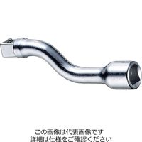 エスコ 1/2”DR/120mm エクステンションバー[オフセット型] EA617ZR-6X 1本（直送品）