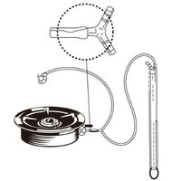 エスコ 10 kpa ロールマノメーター EA770GA-10 1セット（直送品）