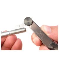 エスコ ピッチゲージ(アメリカン) EA725SA-3D 1個（直送品）