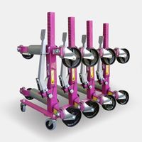 エスコ ホイールジャッキラック EA993DH-20 1台（直送品）