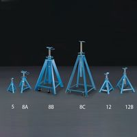 エスコ 12.0ton/450ー 725mm Axle スタンド EA993DC-12B 1台（直送品）