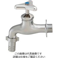 エスコ PJ 3/4” ホースニップル付横水栓 EA468C-6 1個（直送品）