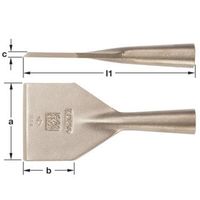 エスコ 100x 230mm フロアースクレーパー(ノンスパーキング) EA642KB-62 1本（直送品）