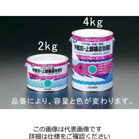 エスコ 4.0kg [油性塗料]上部構造物(白) EA942EN-31 1缶（直送品）