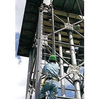 エスコ 18mmx5.7m ベルト安全ブロック EA998FX-2 1個（直送品）