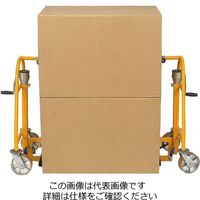 エスコ 600kg リフティングローラー(1組) EA986D-12 1セット(1組)（直送品）