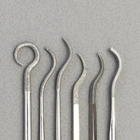 エスコ 140mm ダイヤモンド鏝やすり(片鏝/6本組) EA521S-6 1組（直送品）