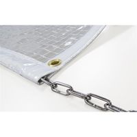 エスコ 2.0x2.0m 防風シート(ハトメ付) EA911AF-52 1枚（直送品）