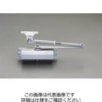 エスコ 45kg以下 ドアクローザー(パラレル型/シルバー) EA951LD-6A 1個（直送品）
