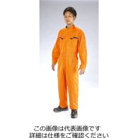 エスコ [LL] 継ぎ作業服(帯電防止/ネイビー) EA996AC-53 1着（直送品）