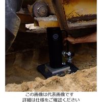 エスコ 300x300x25mm/20ton ジャッキ・プレート EA993DS-11 1枚（直送品）