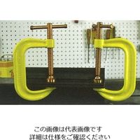 エスコ 50ー250mm/136mm シャコ万力(安全色/熔接用) EA526ST-10A 1個（直送品）