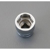 エスコ 3/8”DR/7ー22mm ディープソケットセット EA618P-17 1セット（直送品）