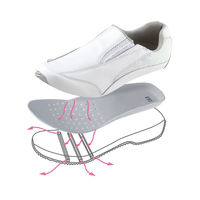 フォーク ソールビュー 25.0cm 4100-1 1足　ナースシューズ（直送品）