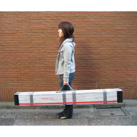 ケアメディックス　折りたたみ式軽量スロープ　デクパック　シニア　0.9m　（直送品）