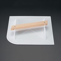 エスコ 300x300mm パテ定盤(プラスチック製) EA579AJ-11 1セット(3枚)（直送品）