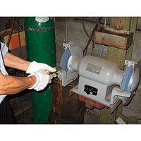 エスコ 125x13x12.70mm/GC #80 平砥石 EA818AZ-1 1セット(3枚)（直送品）