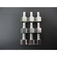 エスコ Rc 1/4” 雌ねじプラグ(9個) EA140CC 1セット(27個:9個×3袋)（直送品）