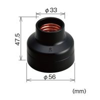 エスコ AC250V/6A レセップ EA940C-21 1セット(25個)（直送品）