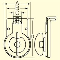 エスコ ベンリーしまり(強力型) EA951BA-2 1セット(10組:1組×10パック)（直送品）