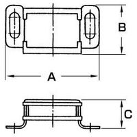 エスコ 44mm マグキャッチ EA951MA-44 1セット(30個)（直送品）