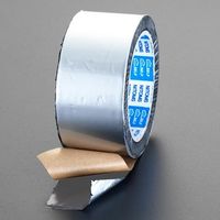 エスコ 50mmx5.0m 防水アルミテープ(ブチル) EA944MH-21 1セット(4巻)（直送品）