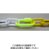 エスコ 8.0mm クイックリング(プラスチック製/白) EA980A-101B 1セット(20個)（直送品）