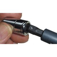 エスコ 1/4”DRx1/4”HEX/150mm ソケットアダプター EA618AX-104 1セット(4個)（直送品）