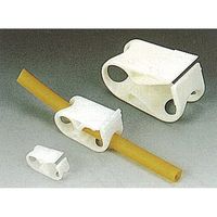 エスコ 8mm チューブクランプ(5個) EA425KZ-8 1セット(15個:5個×3袋)（直送品）