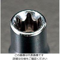 エスコ 1/4”DRx E6 [TORX]ソケット EA617XH-6 1セット(4個)（直送品）