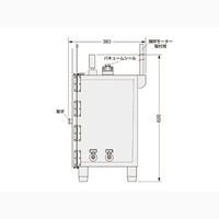 サンプラテック 真空脱泡装置 SNHーVS型 00396 1台（直送品）