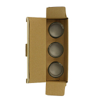 柴田科学 ガラスろ過器 3G 円筒ロート形 3GP160 013110-3160A 1箱(3個) 61-4409-52（直送品）