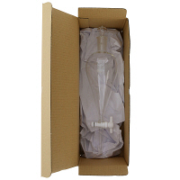 柴田科学 分液ロート スキーブ形 PTFEコック付 500mL 014260-500 1個 61-4410-03（直送品）