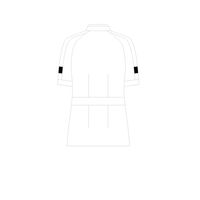 住商モンブラン ジャケット（レディス・半袖） ナースジャケット 医療白衣 白/ネイビー L 73-1278（直送品）