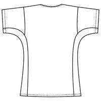 フォーク カ】7013SCー9 ブラック M 7013SC-9-M 1枚　スクラブ