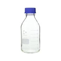 アズワン ねじ口瓶丸型(デュラン(R)) 青キャップ付 750mL 2-077-10 1本（直送品）
