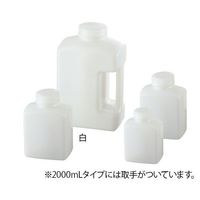 東栄 角型瓶(HDPE製) 白 250mL 583330 1本 1-1778-02（直送品）