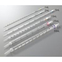 アズワン ビオラモディスポピペット ピーリング包装(プラ+紙) 25mL 150本入 1-2247-05 1箱(150本)（直送品）