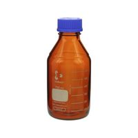 アズワン ねじ口瓶丸型茶褐色(デュラン(R)・017210) 750mL GLー45 017210-750A 1本 1-1961-09（直送品）