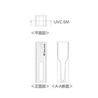 アズワン ビオラモ紫外線透過型ディスポセル セミミクロタイプ 1箱(100個入) UVC-SM 1箱(100個) 1-2956-02（直送品）
