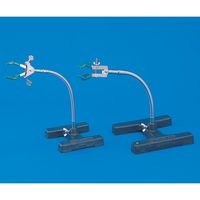 ヤマナカ FAクランプ スタンド用 両開・ロング FAC-2L 1個 1-7215-07（直送品）