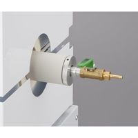 アズワン プログラム管状電気炉TMFー700N用 石英炉心管用ガス置換ユニット 1-7555-47 1台（直送品）