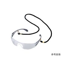 アズワン JIS軽量保護メガネ ストラップ付 ブルー LF-101 1個 1-8632-11（直送品）