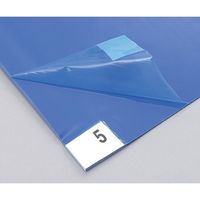 アズワン エコノミー粘着マット(強粘着タイプ) 白 450×900 2-4910-01 1箱(30層×10シート入)